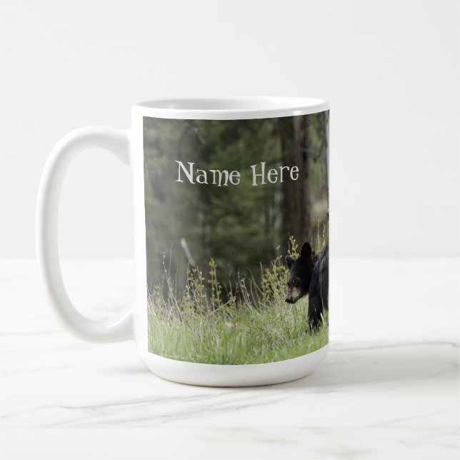 Tasse à café personnalisée Ourse et Ourson (Gauche)