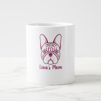 Tasse à café personnalisée pour maman de Bouledogu