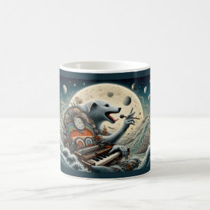 Tasse à café Pianiste Canin Céleste