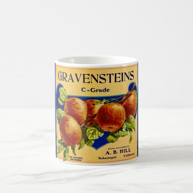 Tasse à café Pomme Gravenstein (Centre)