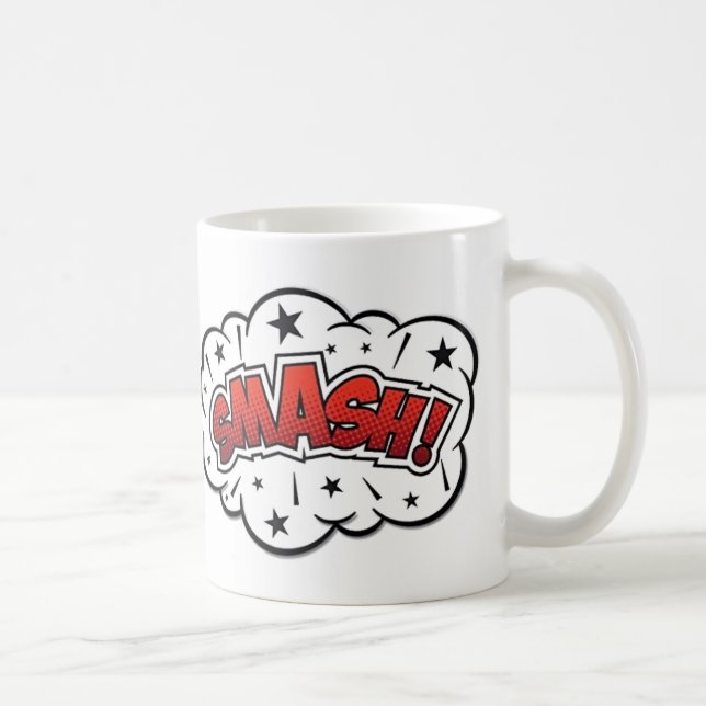 Tasse à café - Pop Art Smash (Droite)