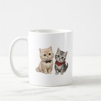 Tasse à café pour amateur de chats mignons