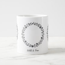 Tasse à café pour amoureux de la nature minimalist