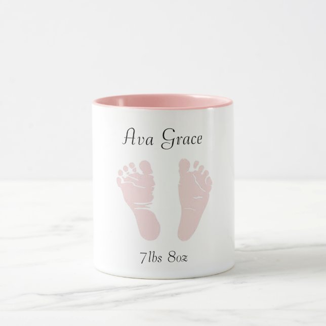 Tasse à café pour bébé pieds (Centre)