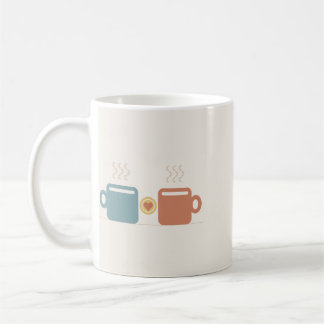 Tasse à café pour couples : Rendez-vous argent, pa