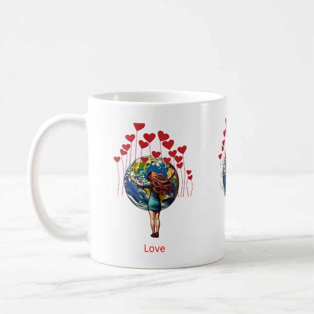 Tasse à café pour la paix mondiale (Gauche)