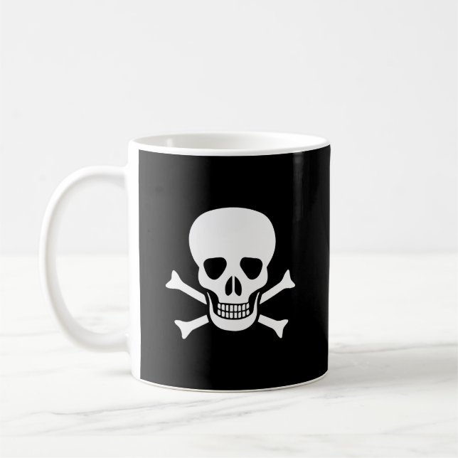Tasse à café pour le crâne humain (Gauche)