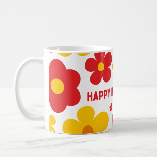Tasse à café pour les mamans à la fête des mères (Gauche)