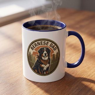 Tasse à café pour papa bernois | Cadeau pour papa