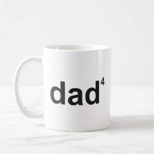 Tasse à café pour papa de quatre