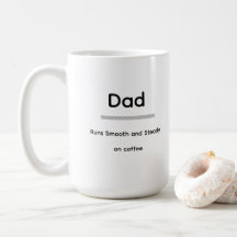 Tasse à café pour papa - Fonctionne bien et réguli