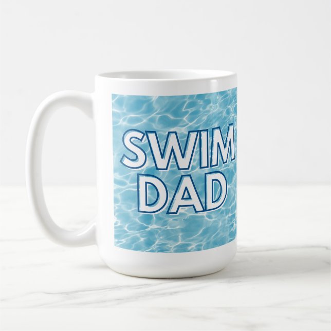 Tasse à café pour papa nageur (Gauche)