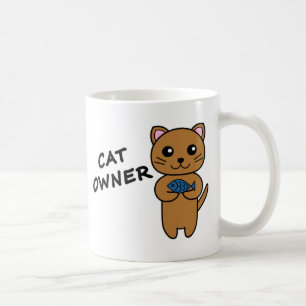 Tasse à café PROPRIÉTAIRE DE CHAT