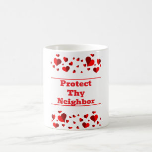 Tasse à café Protégez Votre Voisin