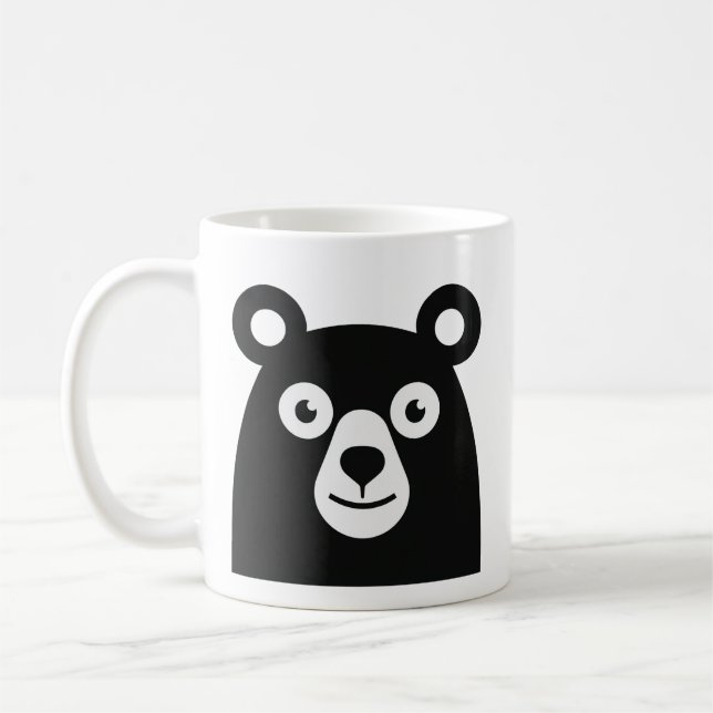 Tasse à café Raton laveur grincheux (Gauche)