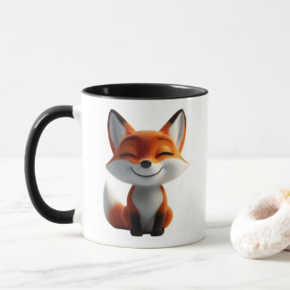 Tasse à café Renard Mignon | Conception de Mug Ren