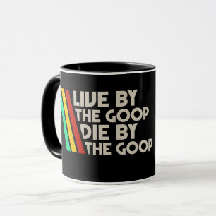 Tasse à café Rétro Gamer 'Live By The Goop'