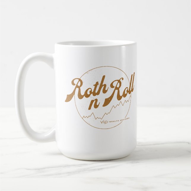 Tasse à café Roth n Roll World Tour 15oz (Gauche)