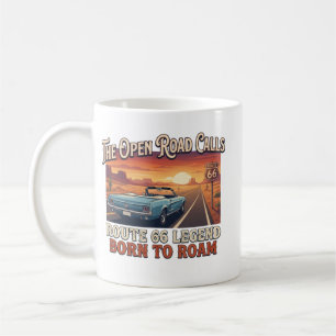 Tasse à café Route 66 vintage