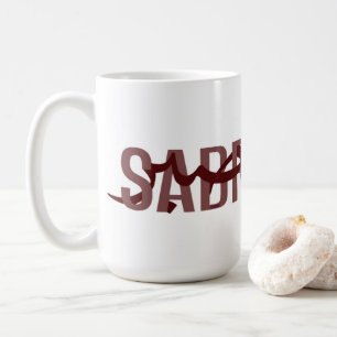 Tasse à café « Sabr “Patience” » arabe anglais