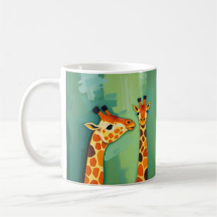 Tasse à café Safari Girafe