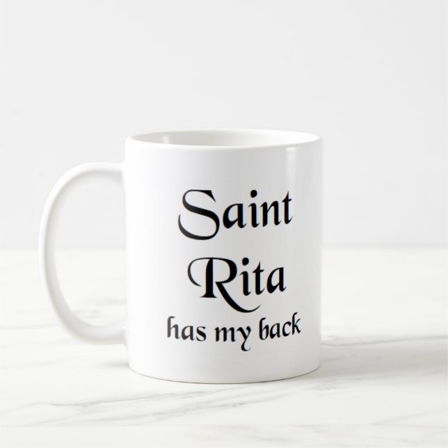 tasse à café saint rita (Gauche)