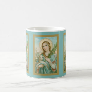 Tasse à café Sainte-Agnès de Rome (MH 01) 3
