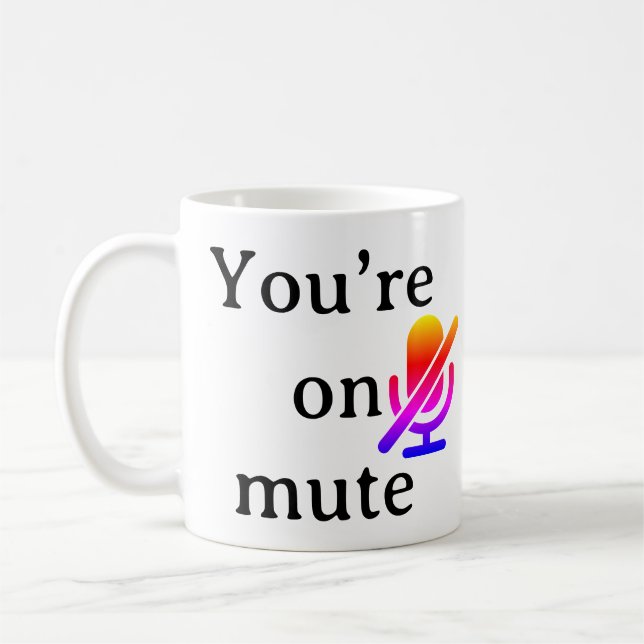 Tasse à café sarcasique pour le travail « Vous ête (Gauche)