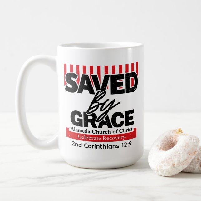 Tasse à café Sauvé par la Grâce (Avec donut)