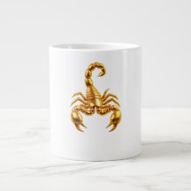 Tasse à café Scorpion Doré