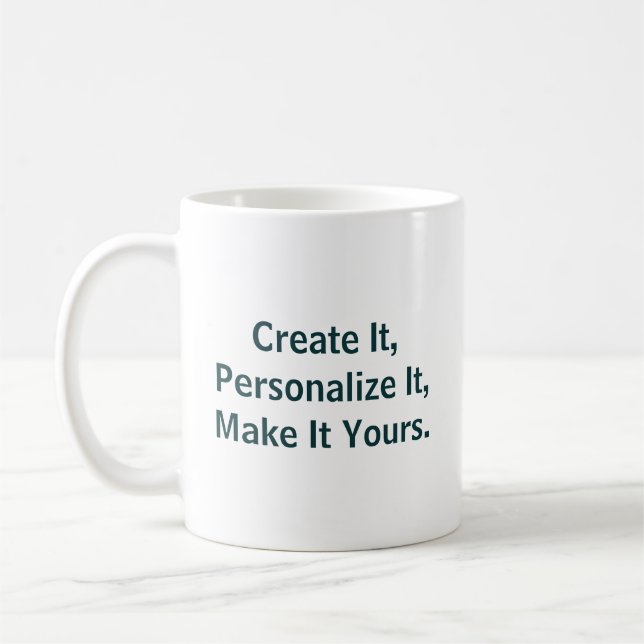 Tasse à café Simple Professionnel 11oz (Gauche)