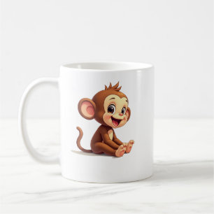 Tasse à café Singe Bébé Mignon