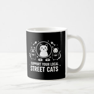 Tasse à café Soutenez vos chats de rue locaux