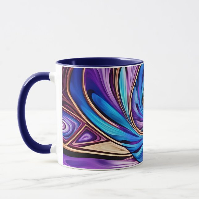 tasse à café spirale vive (Gauche)