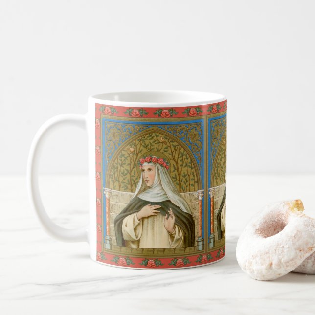 Tasse à café Ste Rose de Lima (BK 020) 1.3 (Avec donut)