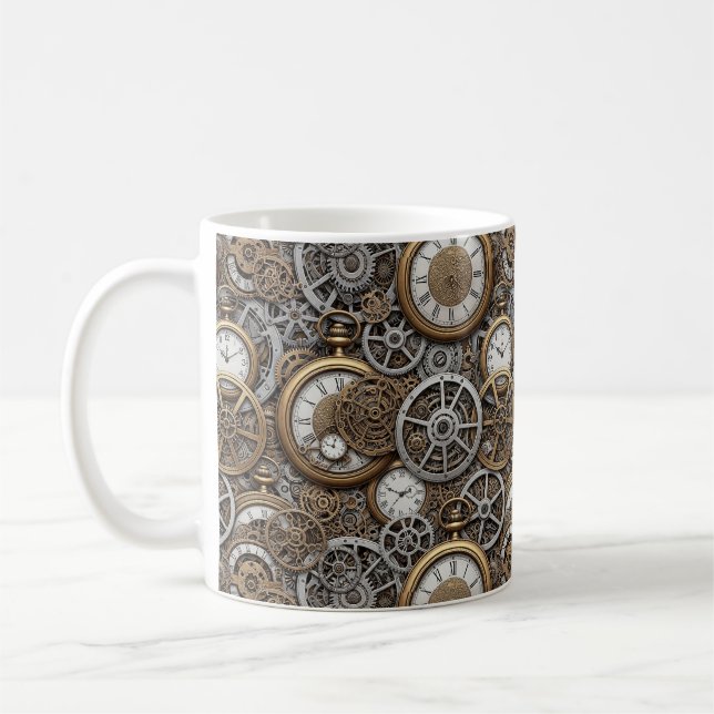 Tasse à café Steampunk (Gauche)
