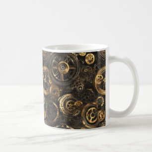 Tasse à café Steampunk vintage