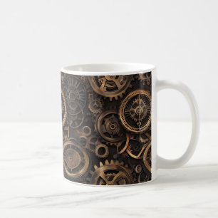 Tasse à café Steampunk vintage