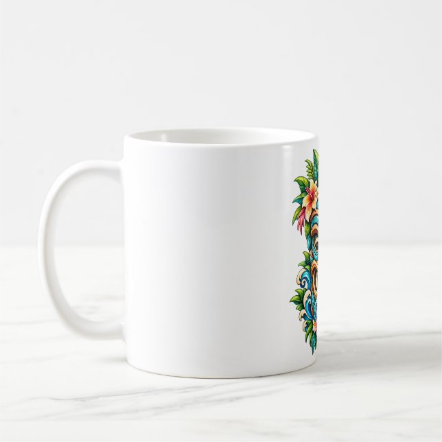 Tasse à café Tiki Lagune Vigne (Gauche)