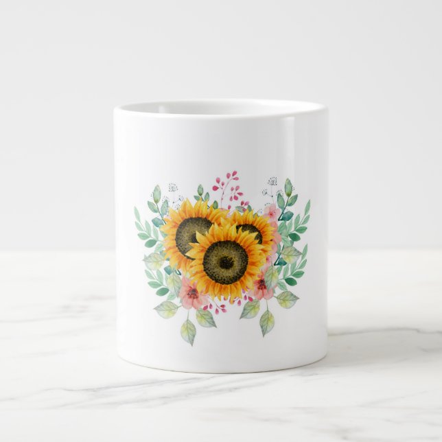Tasse à café tournesol (Devant)