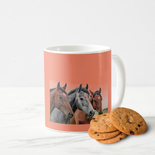 Tasse à café Trois Têtes de Cheval