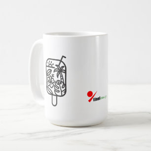 Tasse à café Tropical Summer Sips   Ligne minimali