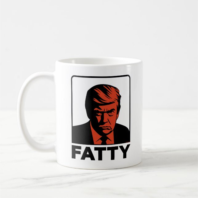 TASSE À CAFE "TRUMP GRASSE" (Gauche)