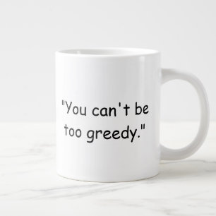 Tasse à café Trump : On ne peut pas être trop gour