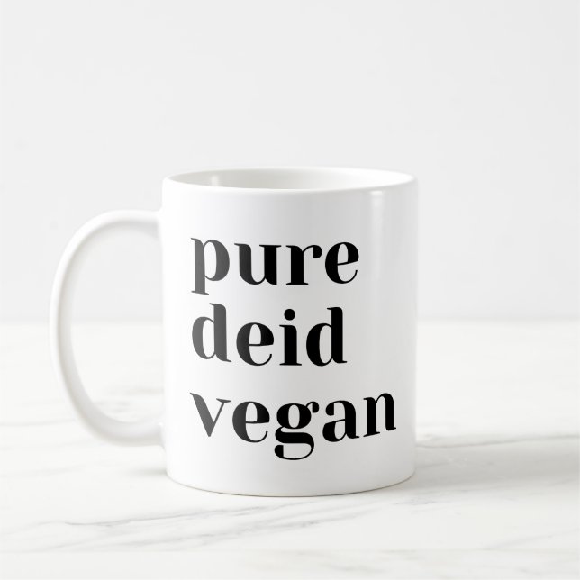 Tasse à café végane Pure Deid (Gauche)