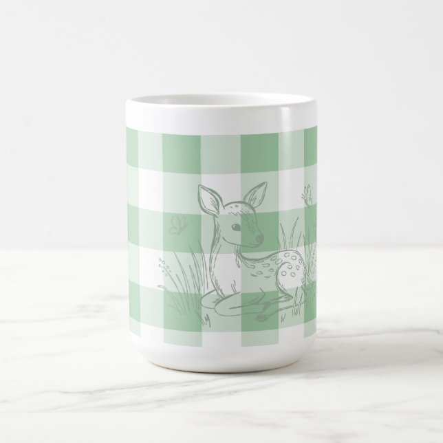 Tasse à café vert sauge (Centre)