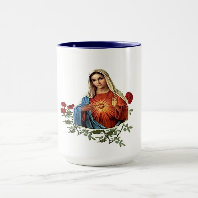 Tasse à café Vierge Marie (Centre)