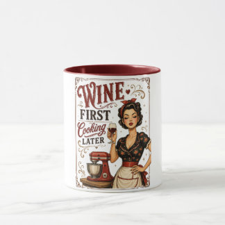 Tasse à café Vin avant la cuisine