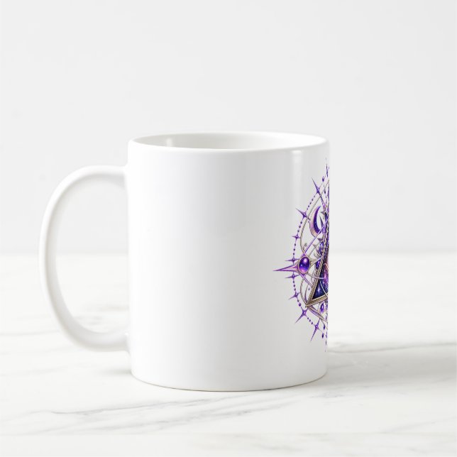 Tasse à café Violet Lunar Eye (Gauche)