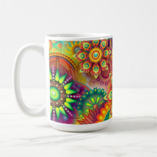 tasse à café vive et brillante